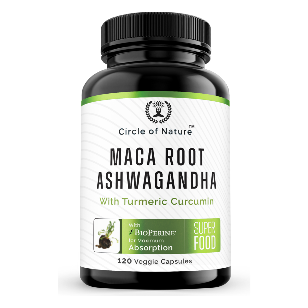 Maca Root & Ashwagandha Capsules